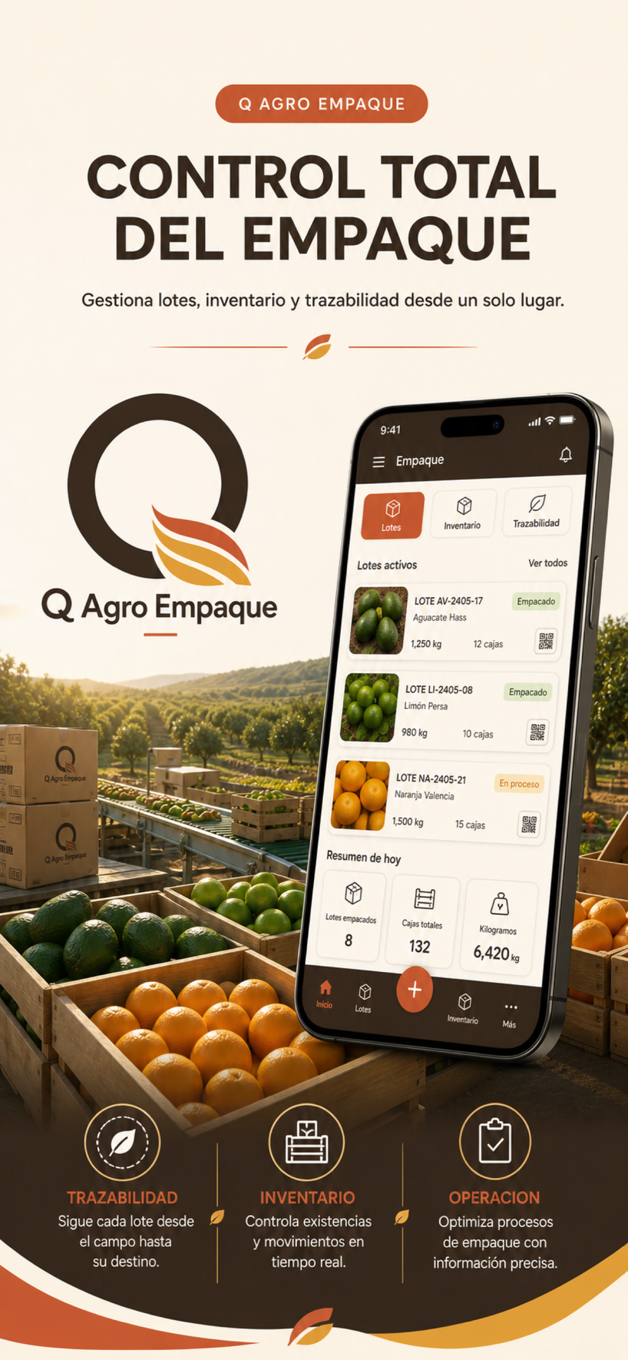 Promocional de Q Agro Empaque
